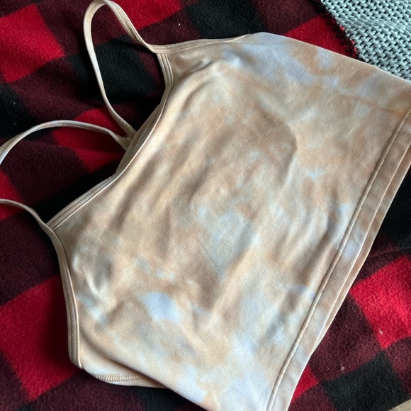 Aerie Offline cute tie dye beige bralette - Picture 5 of 5
